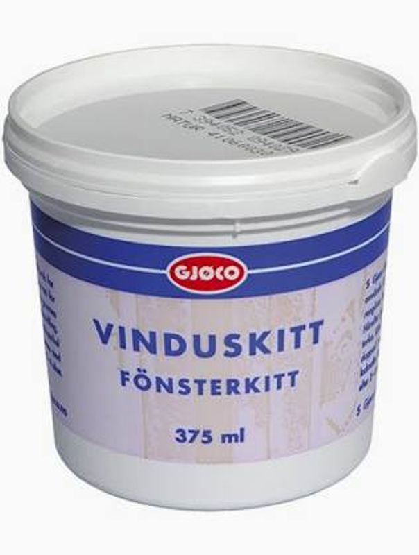 Gjøco vinduskitt i boks 375 ml